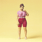 Pedestrians -- Woman w/Hot Dog