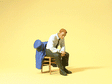 Working People, DB -- Railway Official Seated On Chair w/Jacket