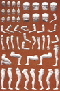 Customizing Figure Sets -- "Adam" Male Figures