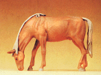 Domestic Animal Figures, 1/24 - 1/25 Scale -- Horse Grazing w/Head Down