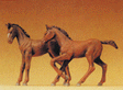 Domestic Animal Figures, 1/24 - 1/25 Scale -- Colts - 1 Standing, 1 Walking