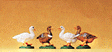 Wild Animal Figures, 1/24 - 1/25 Scale -- Ducks