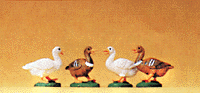 Wild Animal Figures, 1/24 - 1/25 Scale -- Ducks