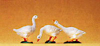 Wild Animal Figures, 1/24 - 1/25 Scale -- Geese