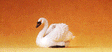 Wild Animal Figures, 1/24 - 1/25 Scale -- Seated Swan