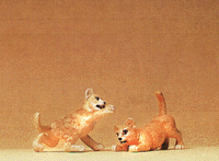 Wild Animal Figures, 1/24 - 1/25 Scale -- Lion Cubs