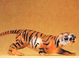 Wild Animal Figures, 1/24 - 1/25 Scale -- Tiger Charging w/Teeth Bared