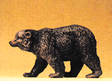 Wild Animal Figures, 1/24 - 1/25 Scale -- Brown Bear Walking