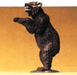 Wild Animal Figures, 1/24 - 1/25 Scale -- Brown Bear Standing Upright