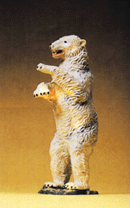 Wild Animal Figures, 1/24 - 1/25 Scale -- Polar Bear Standing Upright