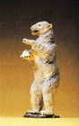 Wild Animal Figures, 1/24 - 1/25 Scale -- Polar Bear Standing Upright