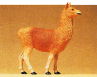 Wild Animal Figures, 1/24 - 1/25 Scale -- Llama Standing