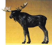 Wild Animal Figures, 1/24 - 1/25 Scale -- Bull Moose Standing