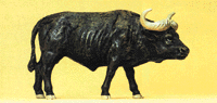 Wild Animal Figures, 1/24 - 1/25 Scale -- Water Buffalo