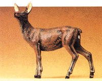 Wild Animal Figures, 1/24 - 1/25 Scale -- Cow Elk Standing