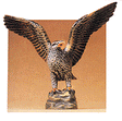 Wild Animal Figures, 1/24 - 1/25 Scale -- Eagle w/Wings Spread