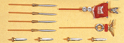 Hand Weapons 1/25 Scale -- For Romans