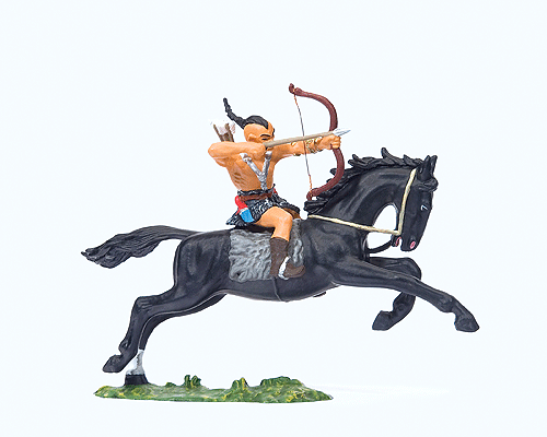 Elastolin Hun Warrior -- Drawing Crossbow