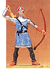 Norman Warrior Figures 1/25 Scale -- Archer Taking Arrow Out Of Quiver
