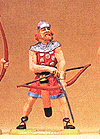 Norman Warrior Figures 1/25 Scale -- Archer Loading Bow & Arrow