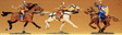 Norman Warrior Figures 1/25 Scale -- Soldier Riding w/Axe