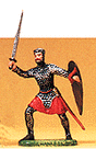 Norman Warrior Figures 1/25 Scale -- Armored Soldier w/Sword #3
