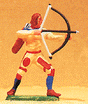 Norman Warrior Figures 1/25 Scale -- Archer Shooting
