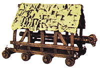 Medieval Siege Equipment 1/25 Scale -- Battering Ram