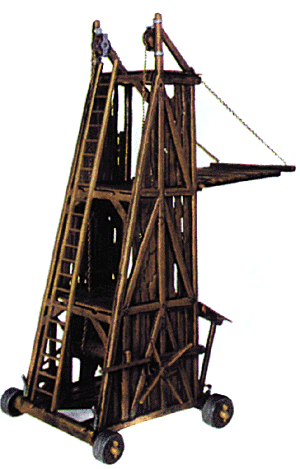 Medieval Siege Equipment 1/25 Scale -- Siege Tower