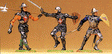 Knight Figures 1/25 Scale -- Marching w/Halberd