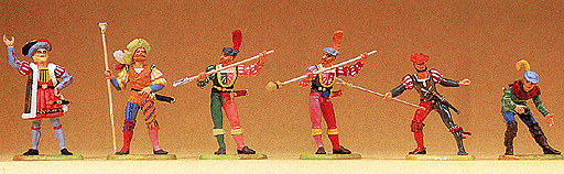 European Soldier Figures - 1500s 1/25 Scale -- Master