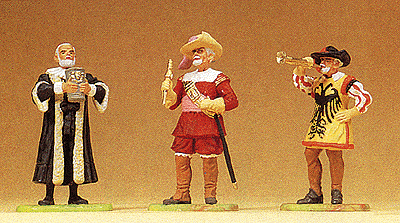 European Soldier Figures - 1500s 1/25 Scale -- Ancient Mayor Nusch