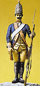 Prussian Army Circa 1756, 7th Infantry 1/24 Scale -- Grenadier w/Musket