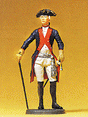 Prussian Army Circa 1756, 38th Infantry 1/24 Scale -- Officer