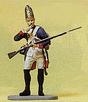 Prussian Army Circa 1756, 38th Infantry 1/24 Scale -- Grenadier Reloading Musket