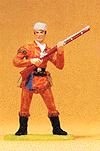 Wild West Figures - Cowboys & Trappers 1/25 Scale -- Trapper Raising Rifle