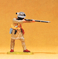 Wild West Figures - Cowboys & Trappers 1/25 Scale -- Trapper Firing Rifle
