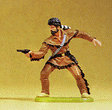 Wild West Figures - Cowboys & Trappers 1/25 Scale -- Trapper Firing Pistol