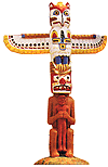 Wild West Figures - Native Americans: 1:25 -- Totem Pole