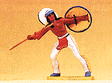 Wild West Figures - Native Americans: 1:25 -- Throwing Spear