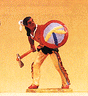 Wild West Figures - Native Americans: 1:25 -- Carrying Shield & Tomahawk