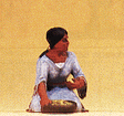 Wild West Figures - Native Americans: 1:25 -- Kneeling Woman w/Bowl