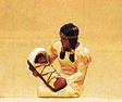 Wild West Figures - Native Americans: 1:25 -- Woman w/Baby on Cradle Board