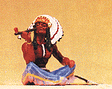 Wild West Figures - Native Americans: 1:25 -- Chief Smoking Peace Pipe