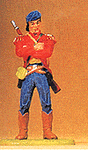 Karl May Wild West Figures: 1:25 -- Frontiersman Will Parker w/Rifle Slung Over Back