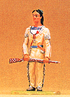 Karl May Wild West Figures: 1:25 -- Winnetou, Holding Decorated Rifle