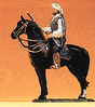 Arab: 1:25 -- Kara Ben Nemsi, Mounted on Standing Horse