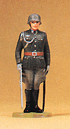 German Armed Forces Figures 1935-1945: Wehrmacht Honor Guard Standing: 1:25 -- Officer w/Drawn Sword Pointed Down