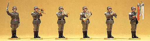 German Armed Forces Figures 1935-1945: Wehrmacht Honor Guard Standing: 1:25 -- Music Master Standing