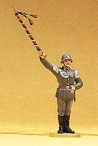 German Armed Forces Figures 1935-1945: Wehrmacht Honor Guard Standing: 1:25 -- Drum Major Standing